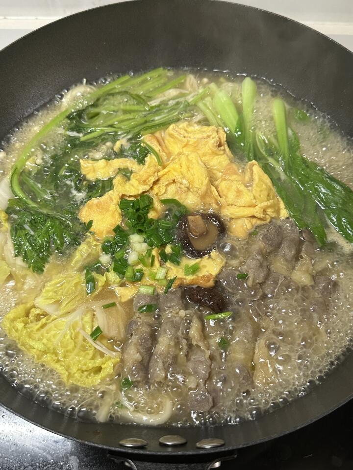 味噌乌冬面🍜